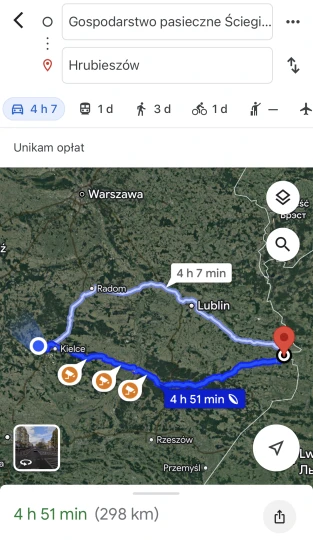 Transport pszczół w pasiece Ściegienny na pola kwitnącej fasoli 