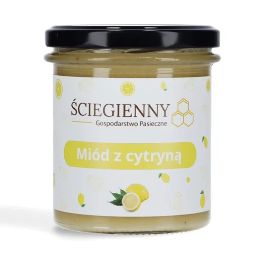 Zestaw miodów z owocami i pyłkiem  - 4x430g - zdjęcie 4