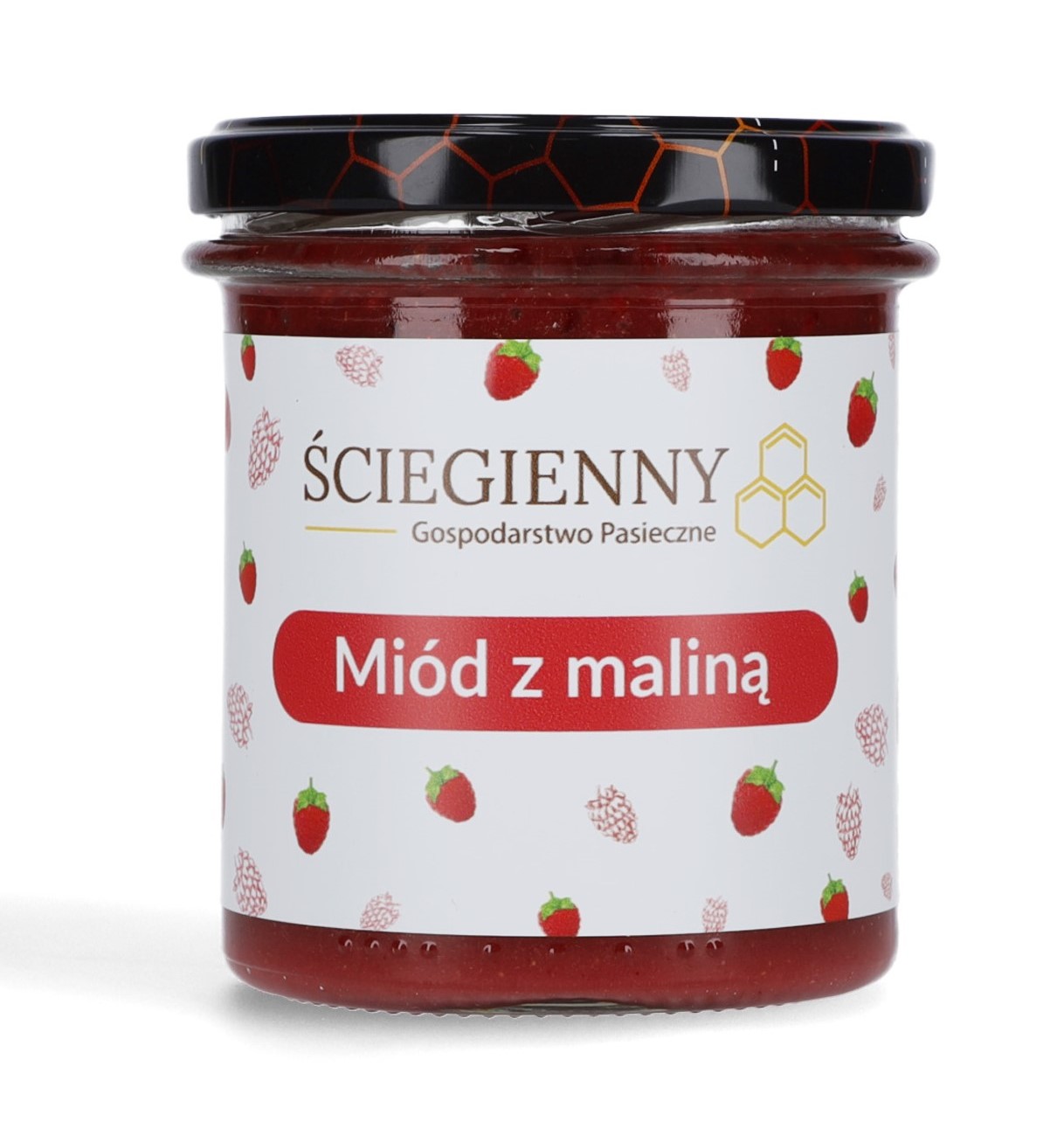 Miód z maliną - 430g