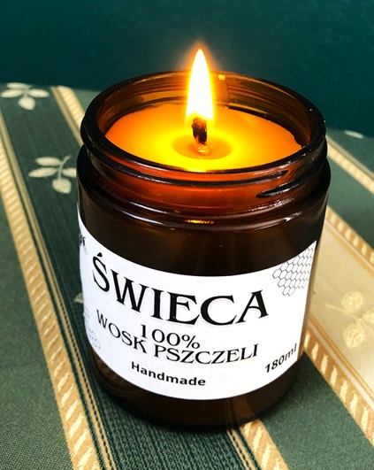 Świeca w słoiku - 180ml